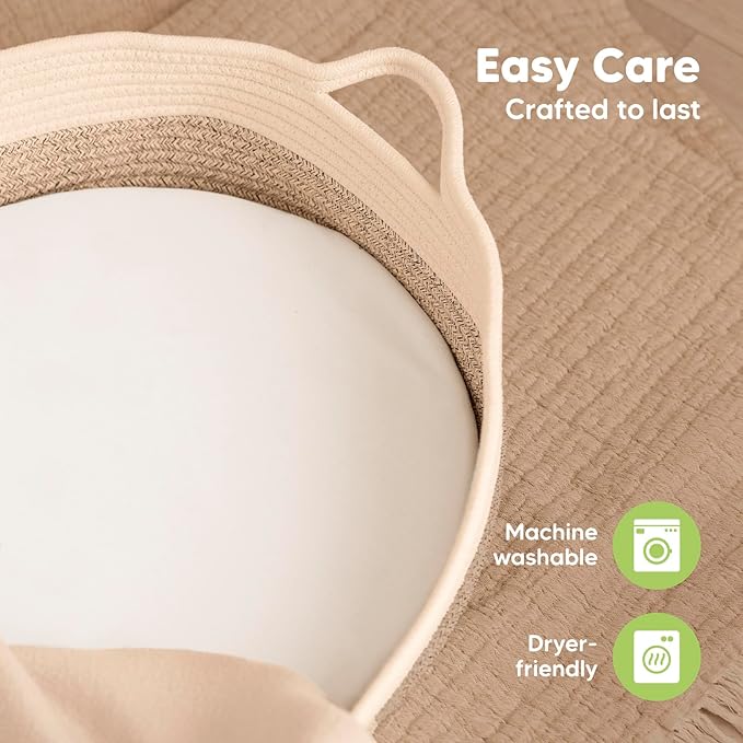 2-Pack Baby Bassinet Sheets Girl, Boy - Image 7