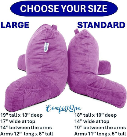 ComfortSpa Reading Pillow for Kids Teens Adult, Back Rest Pillow - Image 6