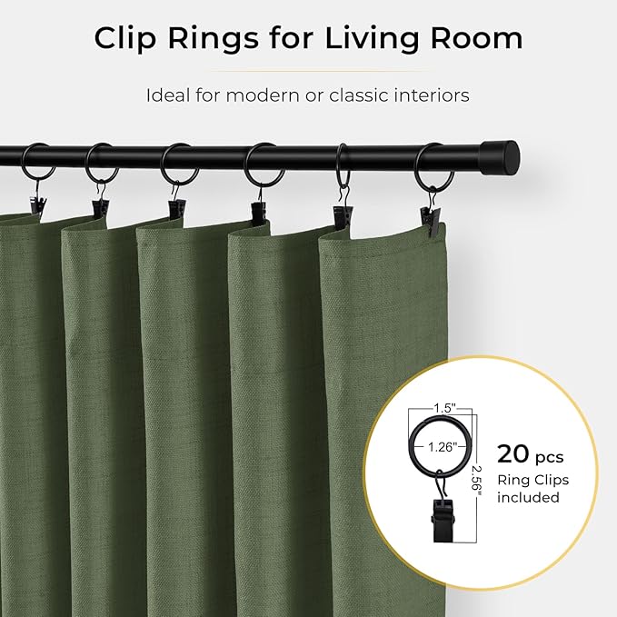 INOVADAY 100% Blackout Curtains - Image 3
