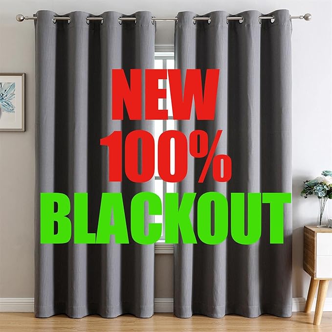 G2000 100% Blackout Curtains for Bedroom & Living Room by G2000