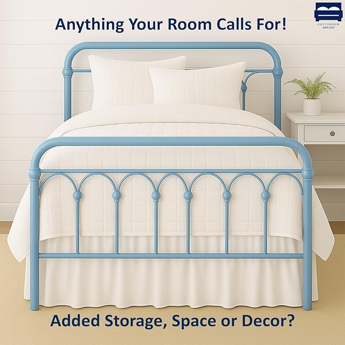Cottingon Bed Skirt King 12" Drop - Image 4