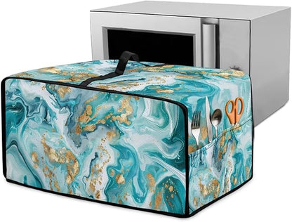 Convection Toaster Oven Dust Cover Washable Fabric Electric Appliance Protector by Garucesta