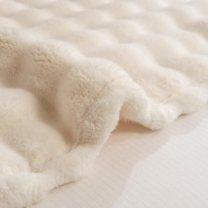 YUSOKI Luxury 3D Bubble Throw Blanket 3.1lb, All Ages, Home Decoration - Image 7