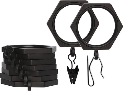 BlastHome® Luxury Curtain Rings by BlastHome