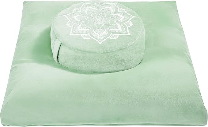 Meditation Zafu Cushion Set by HUNNIDSPACE