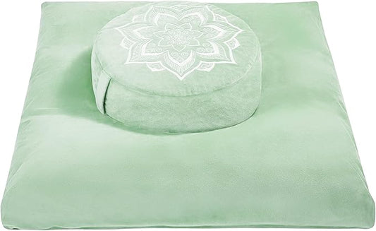Meditation Zafu Cushion Set by HUNNIDSPACE