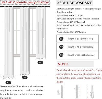 extra wide blackout curtains 70 x 96 inches, view 9