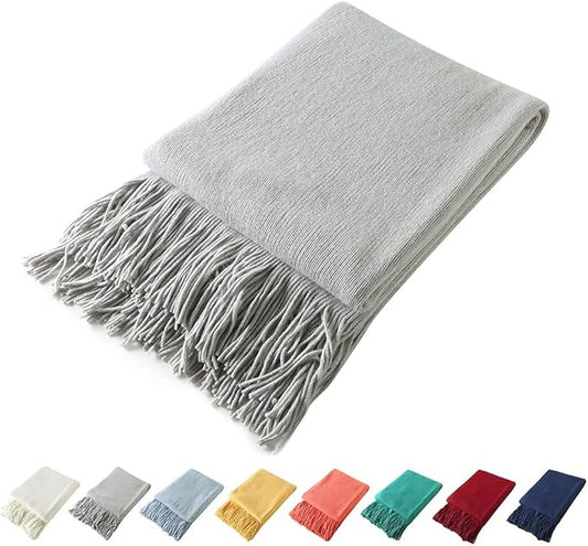 Homiest Decorative Knitted Throw Blanket by Homiest