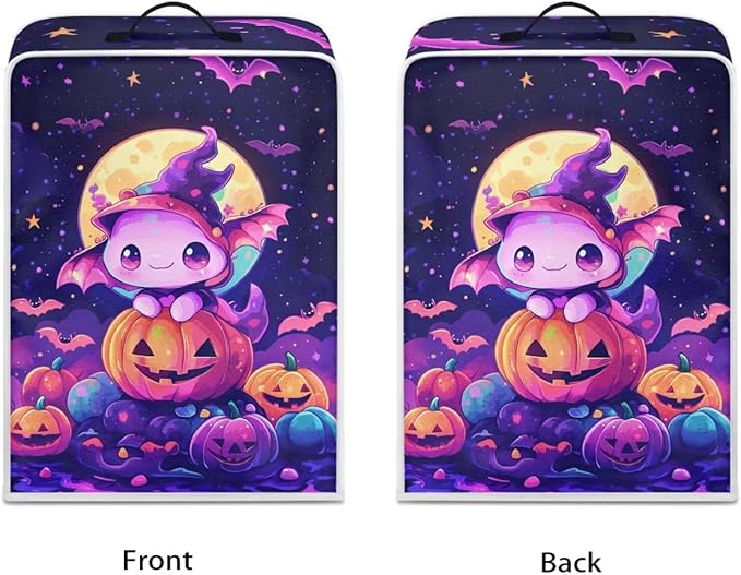 Coffee Maker Covers for Kitchen Counter Halloween Axolotl Coffee Machine Dust - Image 2