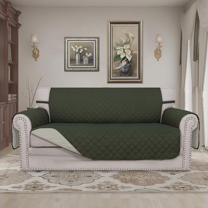 Easy-Going Sofa Slipcover Reversible Loveseat Sofa Cover Couch Cover - Image 2