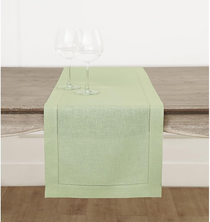 Solino Home Linen Table Runner 48 Inches by SolinoHome