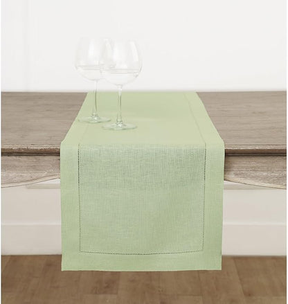 Solino Home Linen Table Runner 48 Inches by SolinoHome