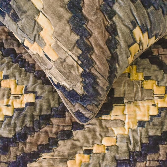 The HomeCentric King/Queen/Twin Beige Decorative CA King 86"x18" Bed Runner - Image 3