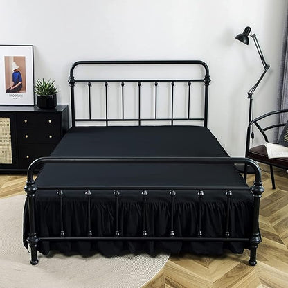Bed Skirt Queen Size Ruffled Bed Skirt - Image 6