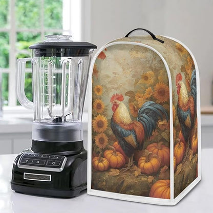 Retro Blender Cover for Kitchen Resistance Food Processor Dust Cover - Image 4
