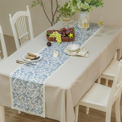 Vintage Floral Table Runner - Image 4