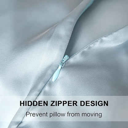 Mulberry Silk Pillowcase for Hair and Skin, Standard Size Cooling Silk Pillow - Image 3