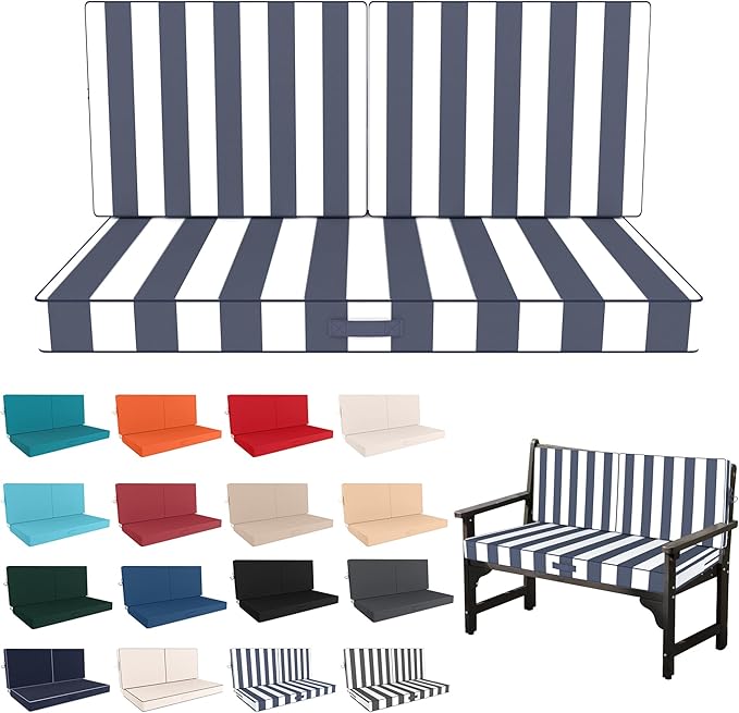 Outdoor Loveseat Cushions, 46x24 Outdoor Chair Cushions by Vulacko