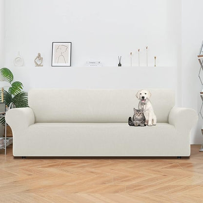 LURKA Stretch Oversized Sofa Slipcovers 1 Piece Couch Covers - Image 2