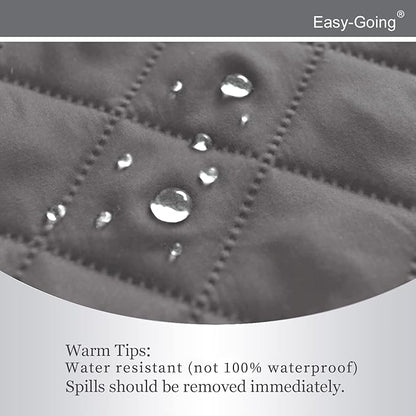 Easy-Going Recliner Chair Slipcover Reversible Sofa Cover Water Resistant Couch - Image 4