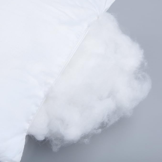NTBAY 2 Pack Pillows with Microfiber Pillowcases, Soft Cotton Down Alternative - Image 2