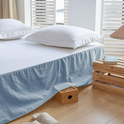 BISELINA French Linen Bed Skirt - Image 5