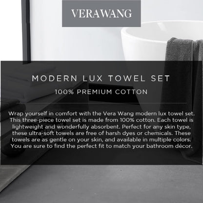 vera wang - hand, fingertip & bath towels, side view