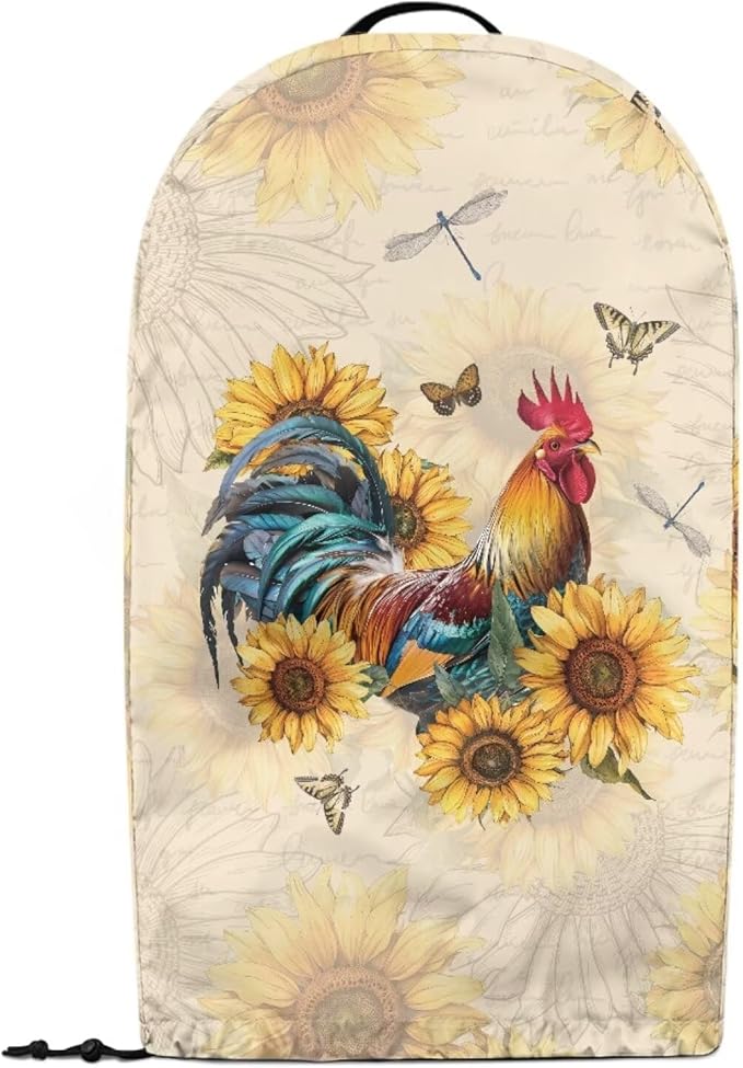 Sunflower Rooster Blender Cover Kitchen Blender Dust Covers - Image 2