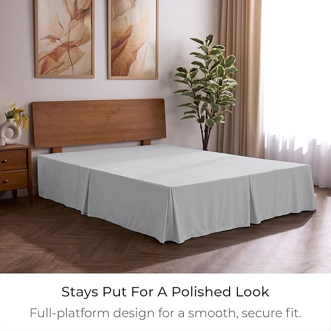 Mellanni Bed Skirt Twin Size - Image 7