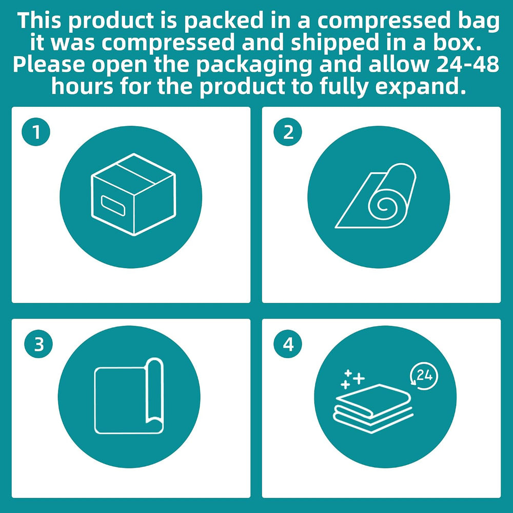 MABOZOO Height Adjustable Chair Cushions, 6 Inch Thick Office Chair Booster S...