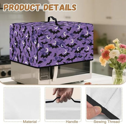 Microwave Oven Cover, Halloween Bat Heat-Resistant Waterproof Toaster Oven Dust - Image 7
