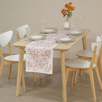 Vintage Floral Table Runner - Image 5