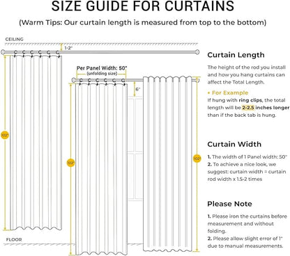 INOVADAY 100% Blackout Curtains - Image 8