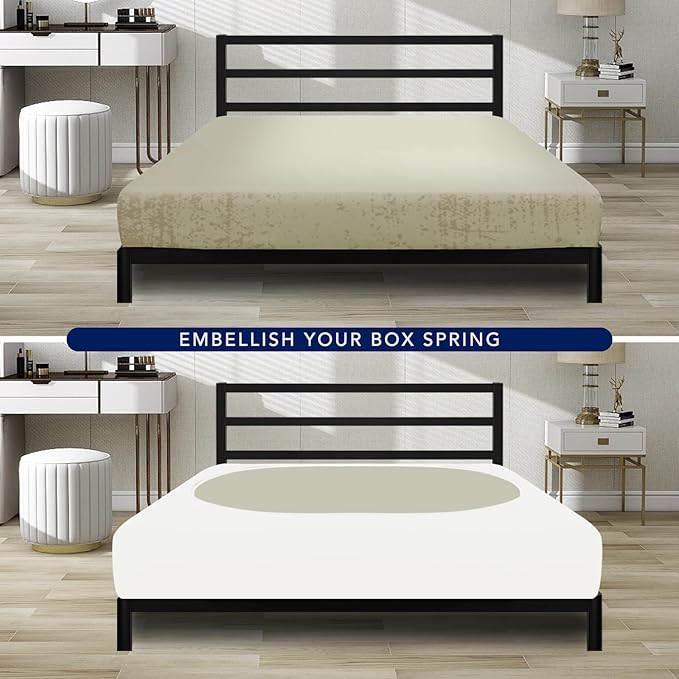 PureFit Stretchy Box Spring Cover King - Image 4