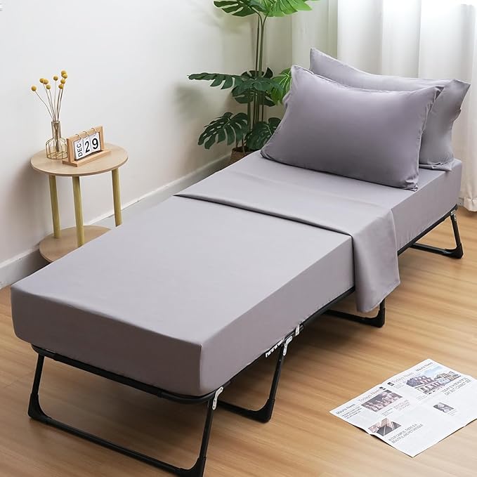 Cot Sheets 31" x 75", Cot Sheet Set 4 Piece by Unknown