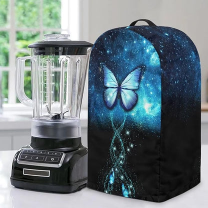 Buttefly Pattern Blender Dust Cover, Stand Mixer or Coffee Maker Appliance by Annejudy
