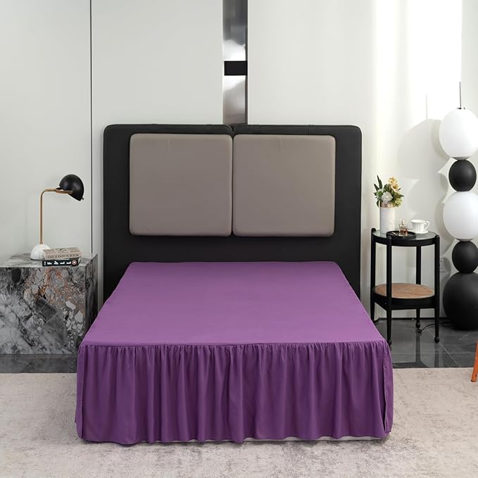 Bed Skirt Full Size Ruffled Bed Skirt by TSUTOMI