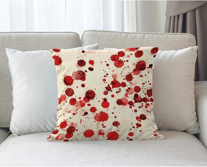 Moslion Halloween Pillows Decorative Throw Pillow Cover Horror Scary Zombie - Image 7