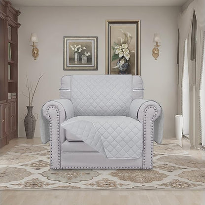 Easy-Going Chair Sofa Slipcover Reversible Sofa Cover Water Resistant Couch - Image 2