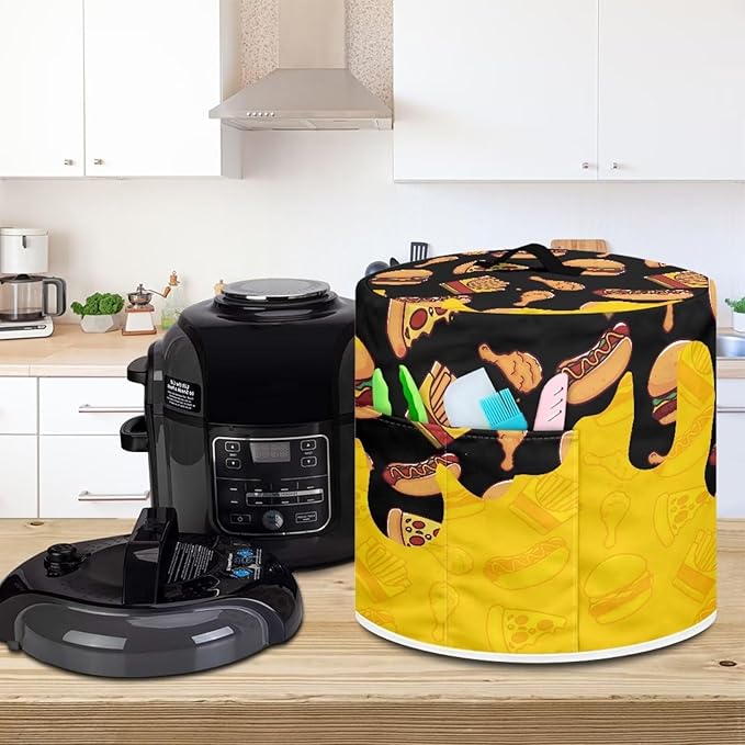 6 Quart Pressure Cooker Small Appliance Covers, Washable Dust Cover - Image 3