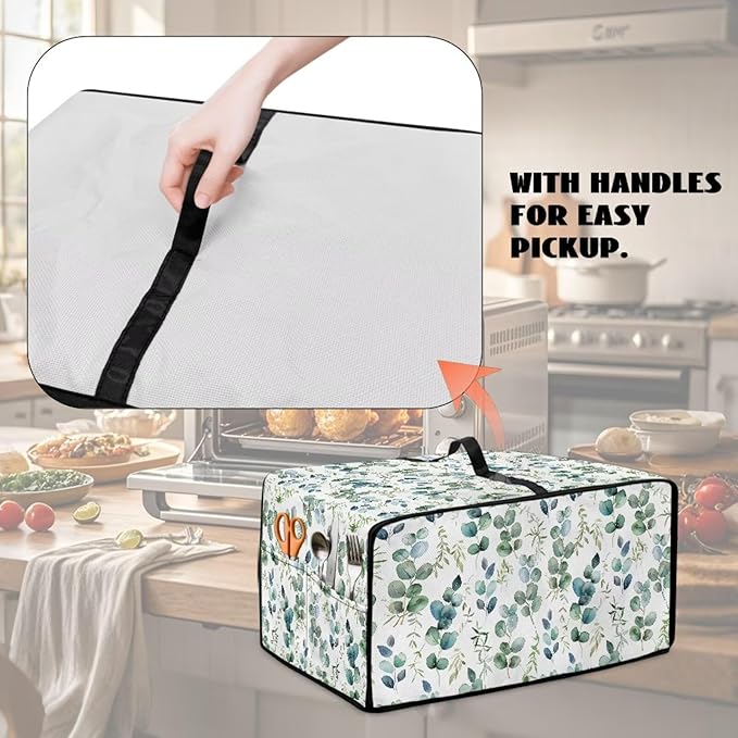 Countertop Convection Oven Cover Decorative and Protective Air Fryer Toaster - Image 4