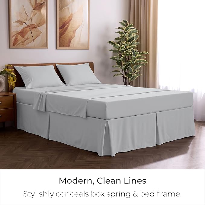 Mellanni Bed Skirt Queen Size - Image 5