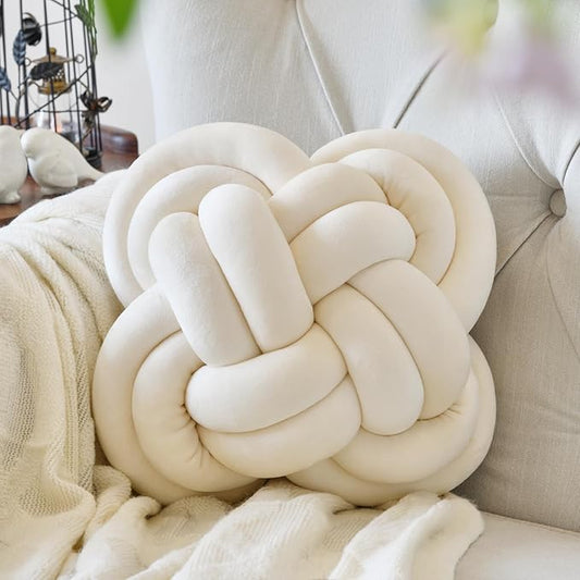 Xuyier Knot Pillow Ball, Decorative Throw Pillows by Xuyier