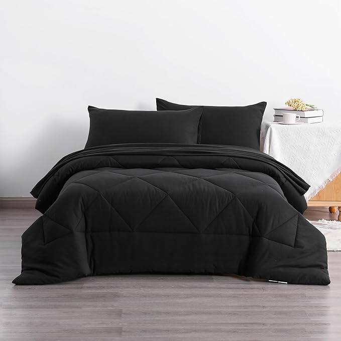 NTBAY Twin Comforter Set with Sheets, 5 Pieces Soft and Breathable Twin Bedding - Image 9