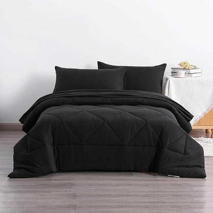 NTBAY Twin Comforter Set with Sheets, 5 Pieces Soft and Breathable Twin Bedding - Image 9