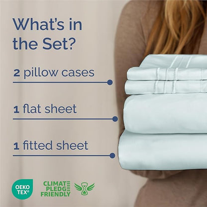 King Size 4 Piece Sheet Set - Image 2