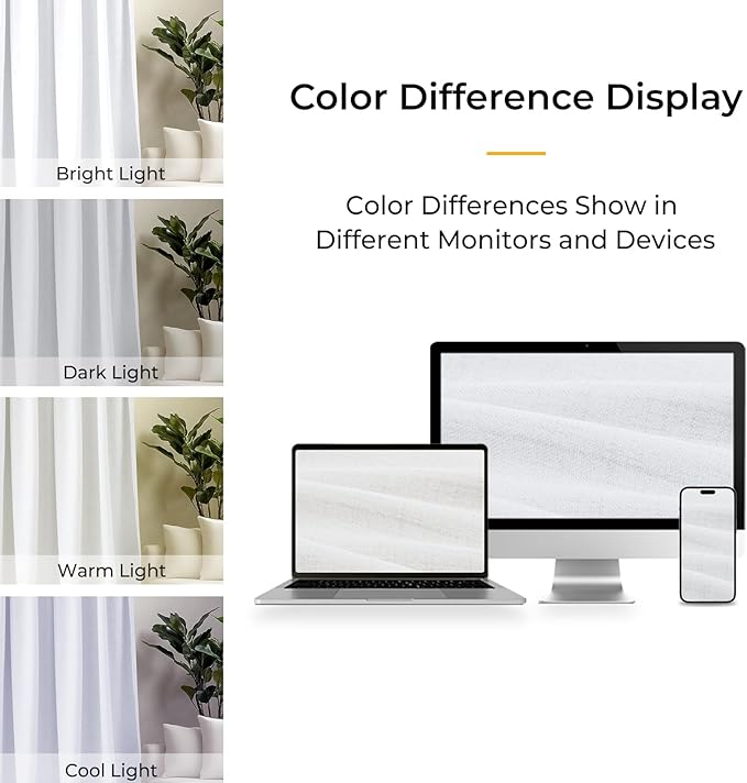 INOVADAY 100% Blackout Curtains - Image 8