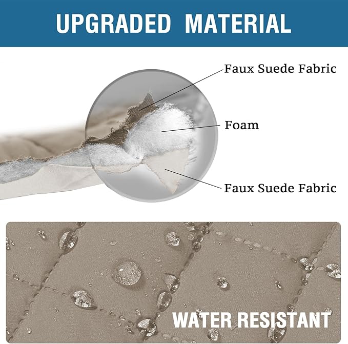 2 Pack Water Resistant Armrest Covers - Image 5