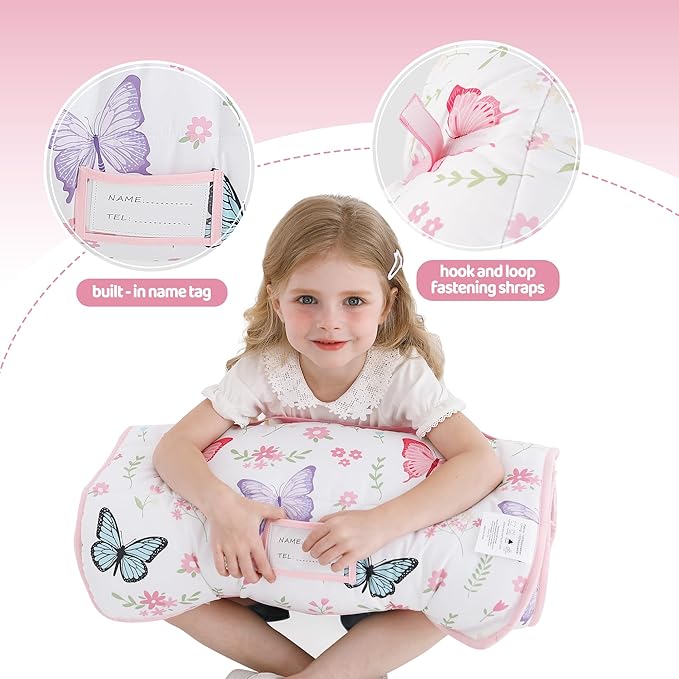 Viviland Toddler Kid Nap Mat for Preschool, Daycare Sleeping Bag - Image 4