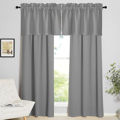 NICETOWN RV Curtains for Camper Windows Blackout 2 Panels Valances Room - Image 6